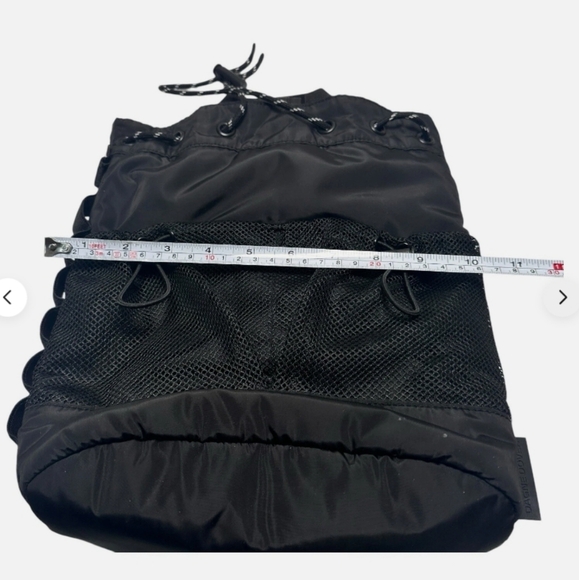 Dagne Dover Black Drawstring Backpack - Picture 11 of 12